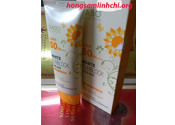 KEM CHỐNG NẮNG TRẮNG DA CHỐNG THẤM NƯỚC DABO SPF 50 PA