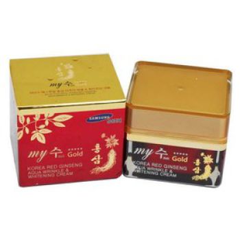 Kem Dưỡng Da Hồng Sâm Tổng Hợp-- korea red ginseng aqua wrinkle & whitening cream