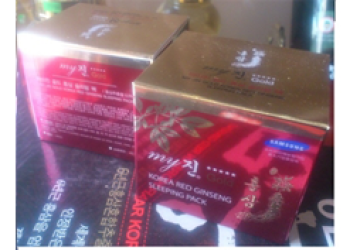 KEM DƯỠNG DA HỒNG SÂM BAN ĐÊM MY GOLD SLEEPING PACK