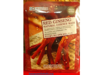MẶT NẠ HỒNG SÂM 3D FOODAHOLIC - RED GINSENG NATURAL ESSENCE MASK