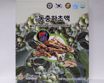 Nước bổ gan đông trùng hạ thảo -Hovenia Cordyceps drink JEONG WON