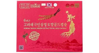 VIÊN THIÊN SÂM ĐÔNG TRÙNG HẠ THẢO - korean taekuk ginseng extract royal gold capsule