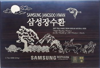 Viên bổ não hoàn trầm hương SAMSUNG JANGSOO HWAN hộp gỗ