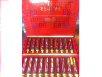 TINH CHẤT ĐÔNG TRÙNG HẠ THẢO LINH CHI 20 ỐNG - DONGCHOONGHACHO PREMIUM GOLD