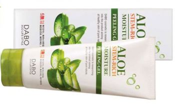 Sữa dưỡng ẩm tẩy da chết lô hội Dabo - Dabo Aloe stem-rich moisture Peeling Gel