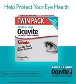 VITAMIN BỔ MẮT CỦA MỸ OCUVITE VỚI LUTEIN 240 VIÊN