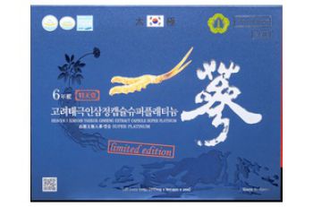 VIÊN THIÊN SÂM ĐÔNG TRÙNG HẠ THẢO KINGSIZE 180 VIÊN- HEAVEN 1 KOREAN TEAKUK GINSENG EXTRACT CAPSULE SUPER PRATIUM  VVIP