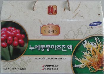 Nước Đông trùng hạ thảo sâm pocheon - Silkworm codyceps extract