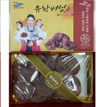 Nấm linh chi đỏ Hàn hộp giấy UHak