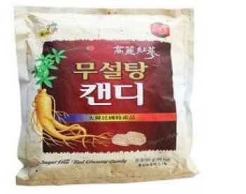 Kẹo hồng sâm hàn quốc không đường 500gr