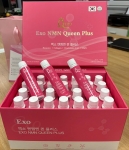 Tinh Chất Trẻ Hóa Exo NMN queen plus- Exosome NMN Collagen Hyaluronic Acid (Hộp 28 Ống)